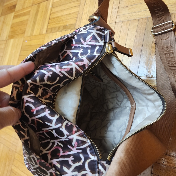 Calvin Klein Brown and Pink Women's Bag - Picture 6 of 6